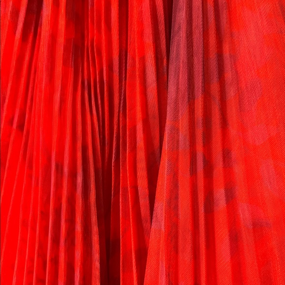 Anthropologie Orange and Purple Maxi Skirt - Picture 2 of 5